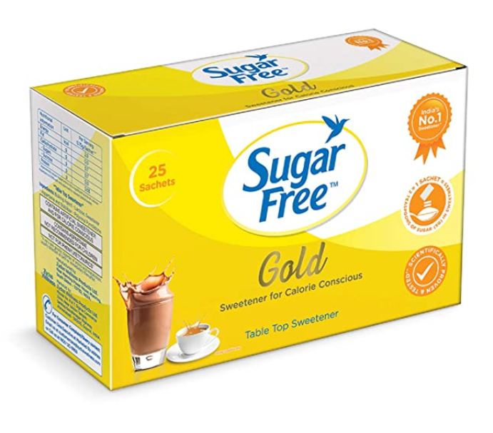 SUGARFREE GOLD SAC 50S – LOW-CALORIE SWEETENER TABLETS