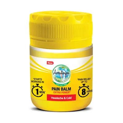 AMRU BALM EXTRA POWER 8ML YELLOW