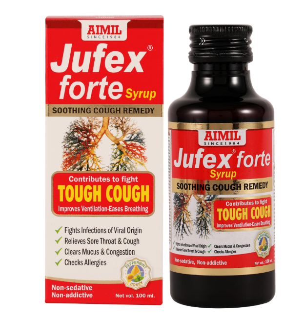 JUFEX FORTE SYP 100ML – EFFECTIVE COUGH RELIEF AND RESPIRATORY SUPPORT