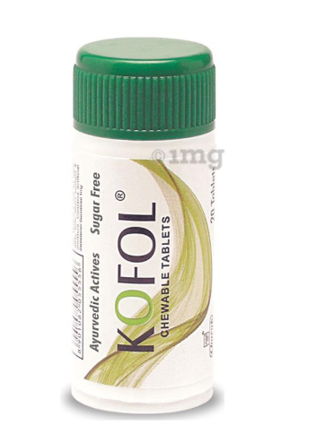 KOFOL CHEWABLE TAB 60S – HERBAL RELIEF FOR COUGH AND SORE THROAT