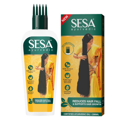 SESA OIL 200ML – HERBAL HAIR OIL FOR HAIR GROWTH AND SCALP HEALTH