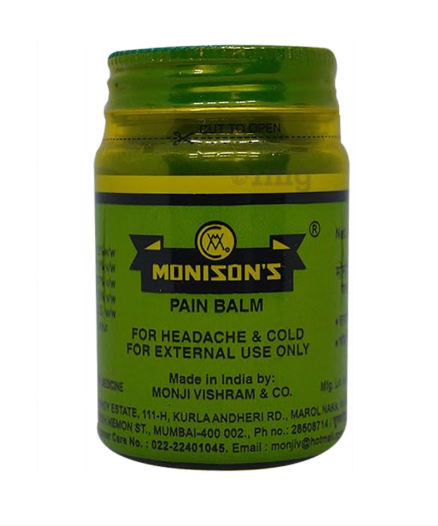 MONISON'S PAIN BALM 25GM