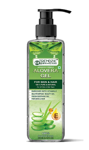 VASU ALOE VERA GEL 200ML – PURE AND SOOTHING SKIN CARE GEL