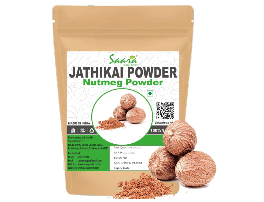 JATHIKKAI POWDER 25GM [VS] – NATURAL DIGESTIVE AND IMMUNITY SUPPORT