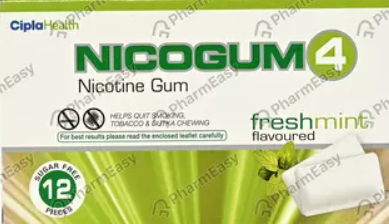 NICOGUM 4 – NICOTINE GUM USP 4MG