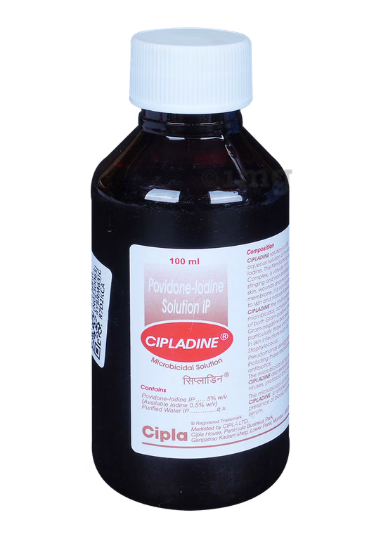 CIPLADINE SOLUTION 100ML