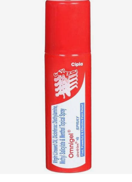 OMNIGEL SPRAY 55GM FOR PAIN RELIEF AND INFLAMMATION