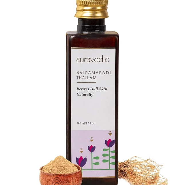 NALPAMARADI THAILAM 100ML – AYURVEDIC SKIN BRIGHTENING AND DETOXIFYING OIL