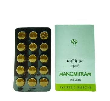 MANOMITRAM 15S – HERBAL STRESS RELIEF AND MOOD SUPPORT TABLETS