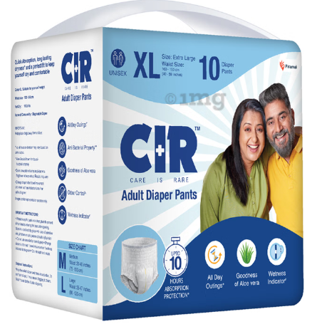 CIR ADULT DIAPER PANTS XL-1S