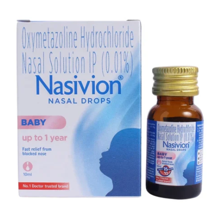 NASIVION PAED 0.25% 10ML – NASAL DECONGESTANT FOR CHILDREN