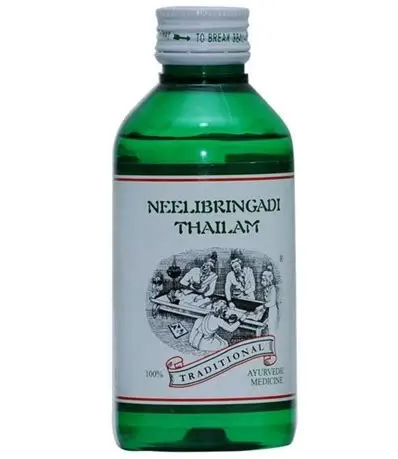 N.B.T NEELIBHRINGADI TAILA 100ML – TRADITIONAL AYURVEDIC OIL FOR HAIR GROWTH & SCALP NOURISHMENT