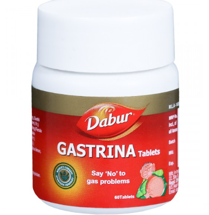 GASTRINA TAB 60S – AYURVEDIC DIGESTIVE SUPPORT TABLETS