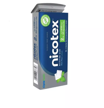 NICOTEX MINT 2MG NICOTINE GUM TIN