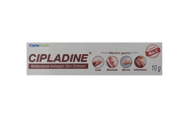 CIPLADINE OINTMENT 10GM – BROAD-SPECTRUM ANTISEPTIC FOR WOUND CARE