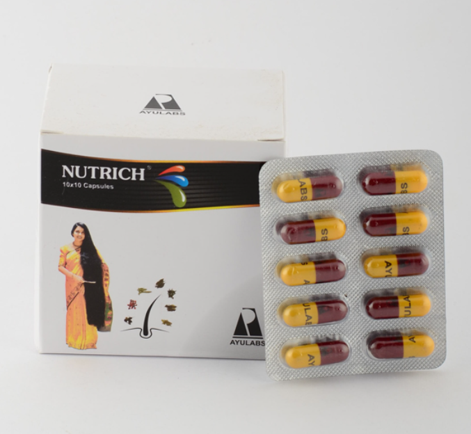 NUTRICH CAP 10S – ADVANCED NUTRITIONAL SUPPORT FOR HEALTHY HAIR GROWTH