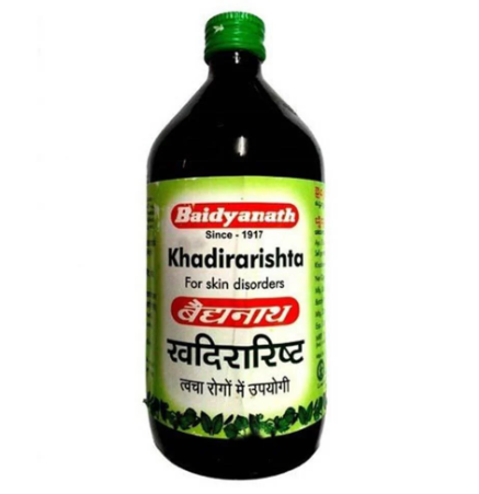 KHATHIRARISTA 450ML – AYURVEDIC TONIC FOR SKIN DISEASES AND BLOOD PURIFICATION