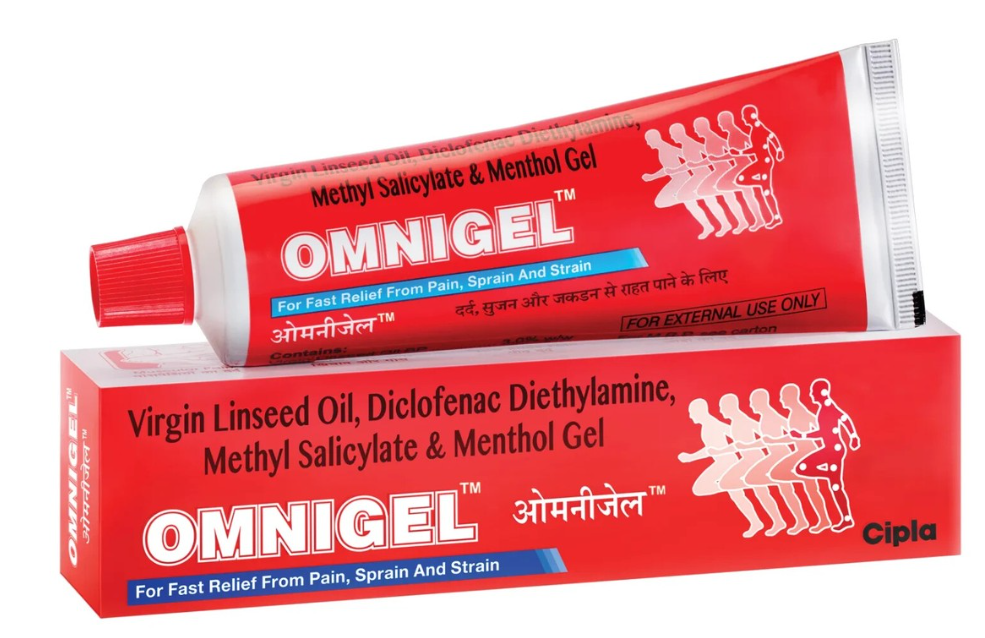 OMNIGEL PAIN RELIEF GEL 10GM