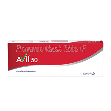 AVIL 50MG TABLETS 15'S