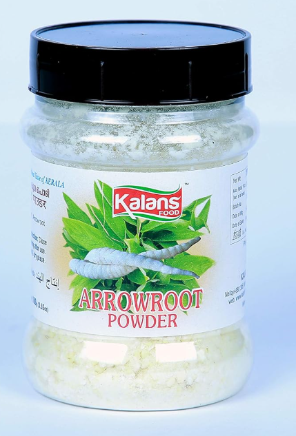 KALANS ARROWROOT POWDER 100GM – PURE NATURAL STARCH