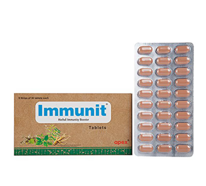 IMMUNIT TAB 30'S – AYURVEDIC IMMUNITY BOOSTER FOR OVERALL WELLNESS