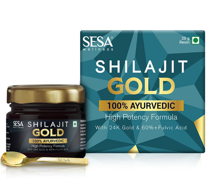 SHILAJIT GOLD 20S – PREMIUM AYURVEDIC FORMULA FOR VIGOR AND STAMINA