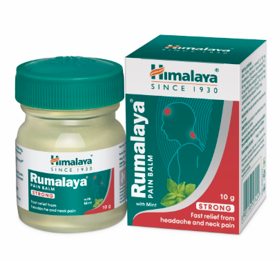 RUMALAYA PAIN BALM STRONG 10GM – FAST RELIEF FROM STRONG MUSCULAR AND JOINT PAIN