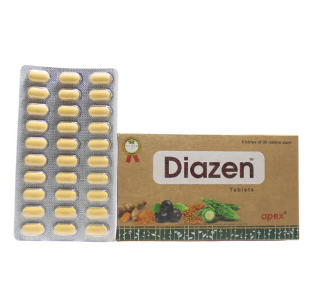 DIAZEN TABS 30S – EFFECTIVE BLOOD SUGAR MANAGEMENT TABLETS