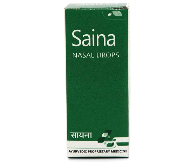 SAINA NASAL DROPS 10ML – NATURAL RELIEF FOR NASAL CONGESTION