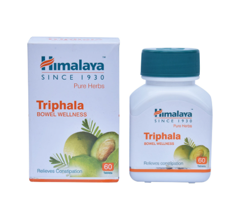 TRIPHALA TABLETS 60S – NATURAL DIGESTIVE AND DETOX SUPPLEMENT
