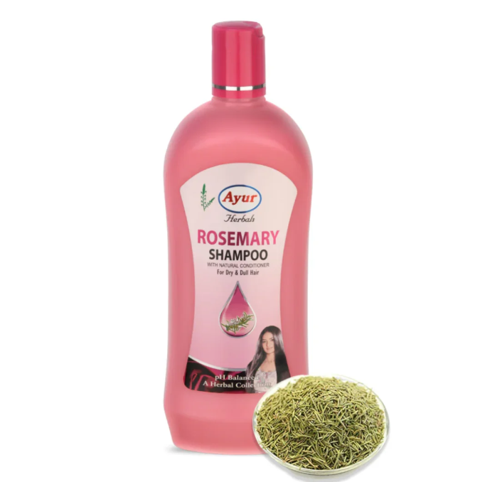AYU VIN ROSEMARY SHAMPOO 200ML – HERBAL HAIR STRENGTHENING AND SCALP NOURISHMENT FORMULA