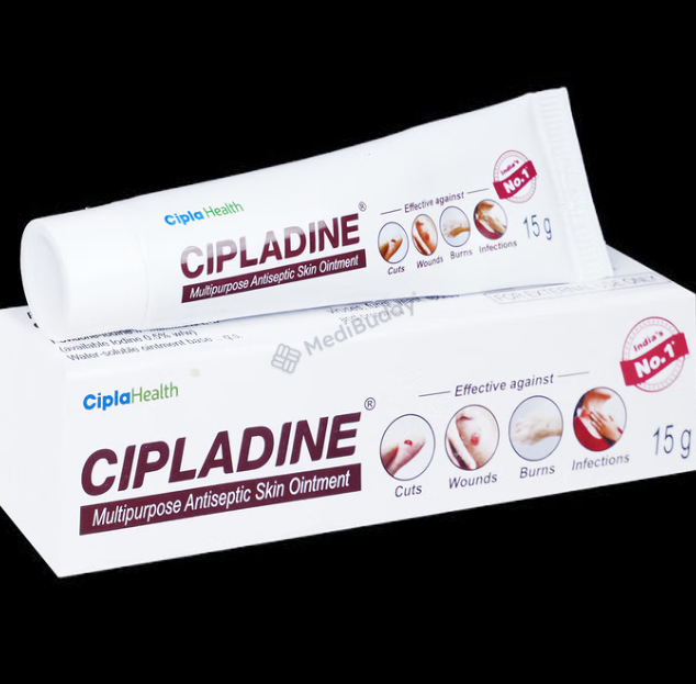 CIPLADINE OINT 15GM – POWERFUL ANTISEPTIC FOR WOUND CARE