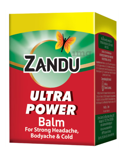 ZANDU BALM ULTRA 25ML RED – INTENSE PAIN RELIEF BALM FOR FAST ACTION