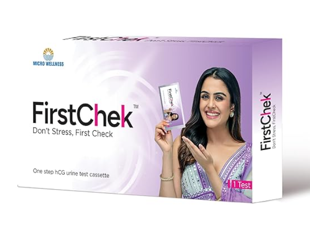 FIRST CHEK-PREGNANCY TEST KIT – ACCURATE AND EASY-TO-USE HOME PREGNANCY TEST