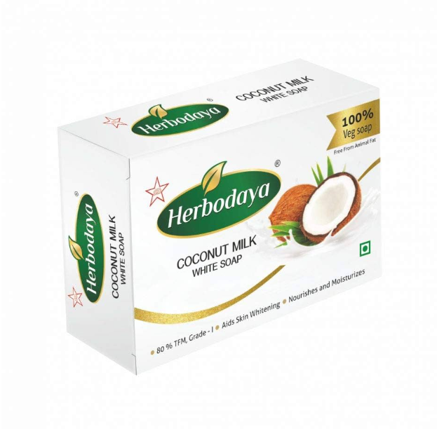 HER. COCONUT WHITE SOAP 75G – NOURISHING COCONUT-BASED CLEANSING BAR