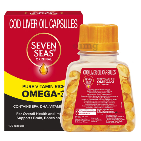 SEVENSEAS CAP 500S - MULTIVITAMIN AND MINERAL CAPSULES FOR DAILY NUTRITION