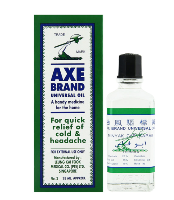 AXE OIL 28ML – POWERFUL RELIEF FOR HEADACHE AND COLD