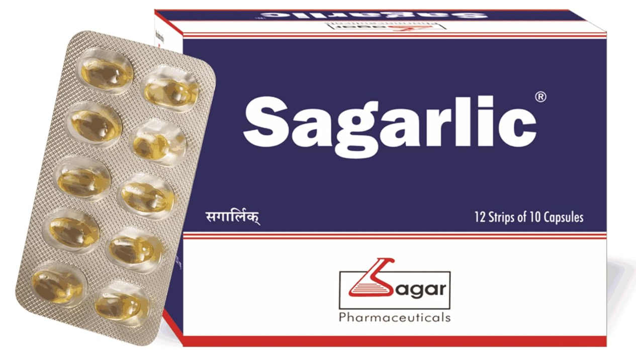SAGARLIC CAPSULES 10S – NATURAL IMMUNITY BOOSTER AND ANTIOXIDANT SUPPORT