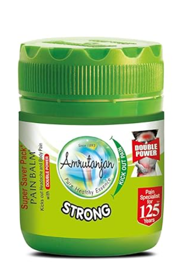 AMRU-STRONG 50ML GREEN – POWERFUL AYURVEDIC PAIN RELIEF OIL