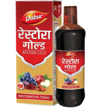 RESTORA GOLD 450ML – POWERFUL HERBAL TONIC FOR IMMUNITY AND ENERGY
