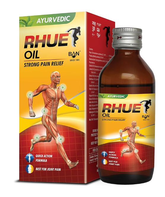 RHUE OIL 30ML – HERBAL OIL FOR JOINT AND MUSCULAR PAIN RELIEF