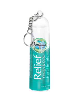 AMRU RELIEF NASAL INHALER 1S – INSTANT NASAL DECONGESTANT