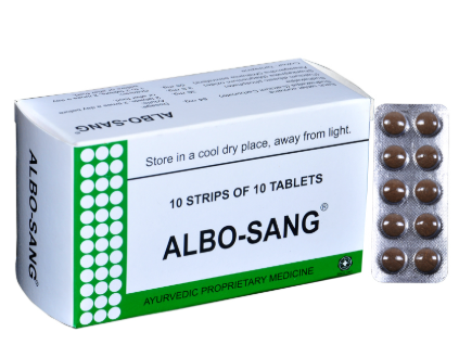 ALBO-SANG TAB 10S – HERBAL SUPPORT FOR BLOOD PURIFICATION & SKIN HEALTH