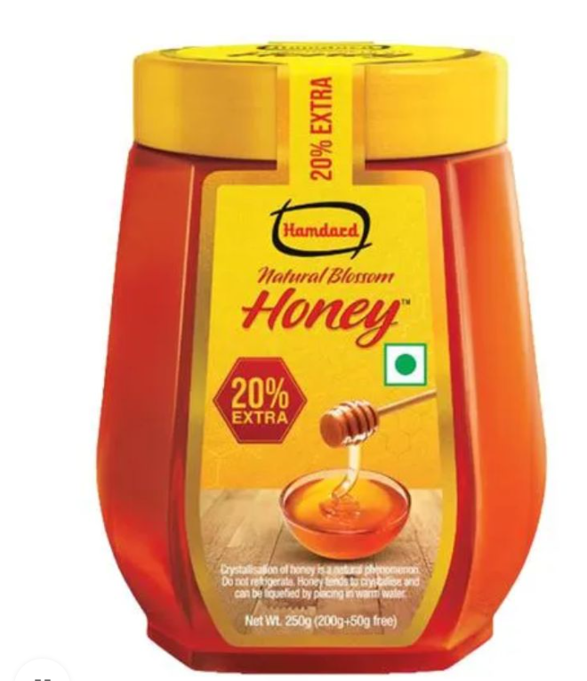 PURE HONEY 250GM [HAMD] – NATURAL AND RAW HONEY FOR DAILY HEALTH AND SWEETENING