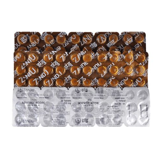 ABHAYADI MODAK 30’S – AYURVEDIC DIGESTIVE TABLETS