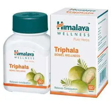 TRIPHALA TABLETS 60S – NATURAL DIGESTIVE AND DETOXIFICATION SUPPORT