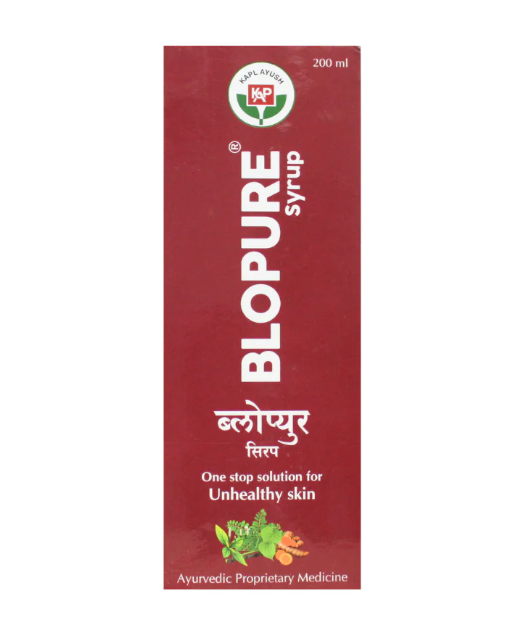 BLOPURE SYP 200ML – HERBAL COUGH AND COLD SYRUP FOR RELIEF