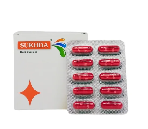 SUKHDA CAP 10S – NATURAL HERBAL SUPPLEMENT FOR DIGESTIVE WELLNESS