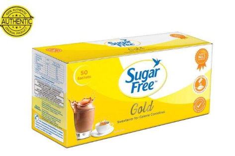 SUGARFREE GOLD TABLETS 50S SARAM 6'S – LOW-CALORIE SWEETENER FOR HEALTHIER LIFESTYLE