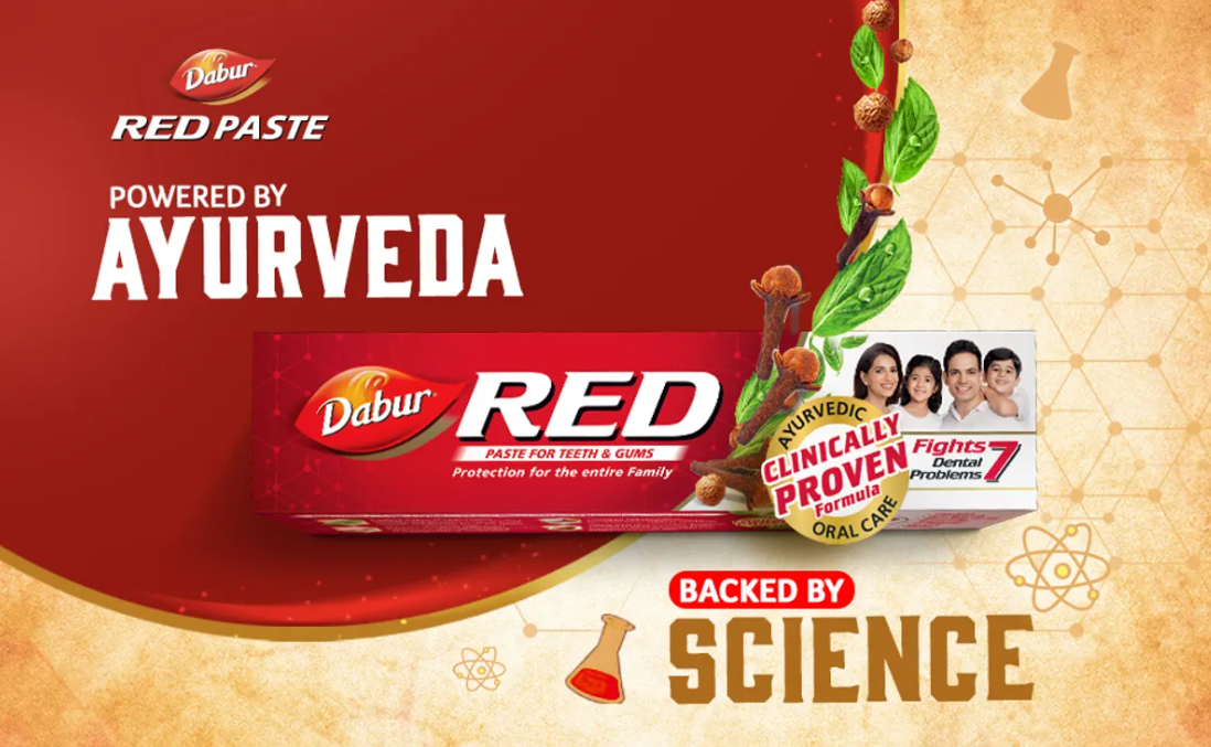 DABUR RED TOOTHPASTE 36GM – POWERFUL AYURVEDIC CARE FOR STRONG TEETH AND HEALTHY GUMS